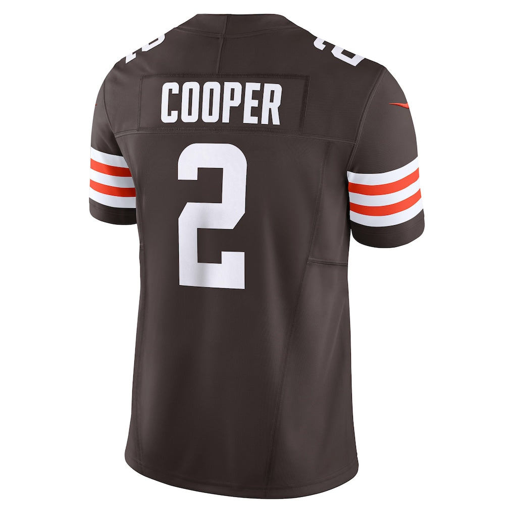 Fenge C.Browns #2 Amari Cooper Brown Vapor F.U.S.E. Limited Jersey