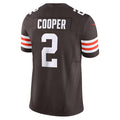 Fenge C.Browns #2 Amari Cooper Brown Vapor F.U.S.E. Limited Jersey