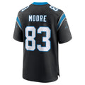 Fenge C.Panthers #83 David Moore Black Game Jersey