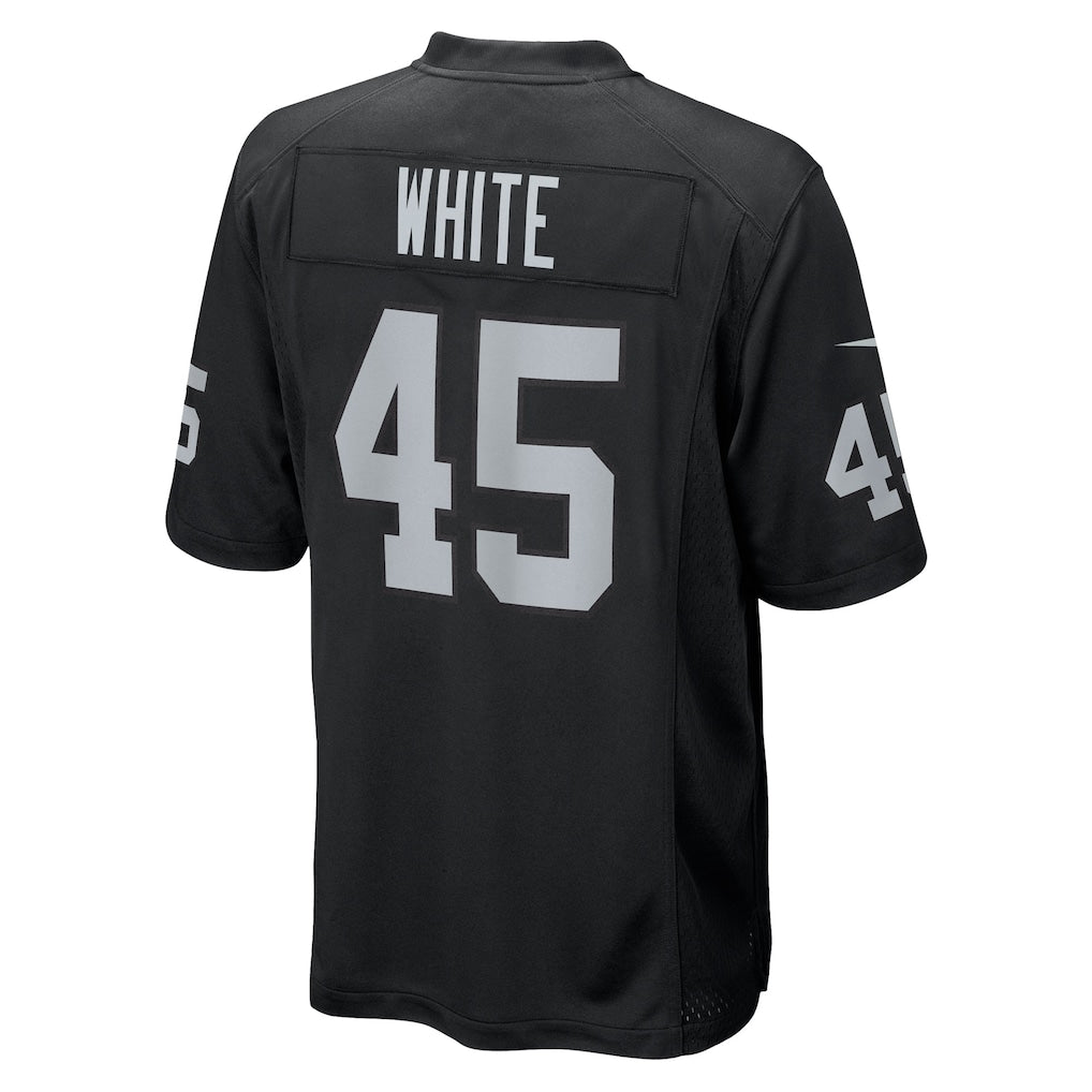 Fenge LV.Raiders #45 Devin White Black Team Game Jersey