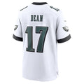 Fenge P.Eagles #17 Nakobe Dean White Game Jersey
