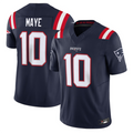 Fenge NE.Patriots #10 Drake Maye Navy Vapor F.U.S.E. Limited Stitched Jerseys