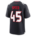 Fenge H.Texans #45 E.J. Speed Navy Team Game Jersey