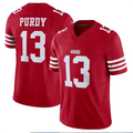Fenge SF.49ers #13 Brock Purdy Player Scarlet Vapor F.U.S.E. Limited Stitched Jerseys