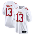 Fenge SF.49ers #13 Brock Purdy Player Tundra White Fashion Game Stitched Jerseys