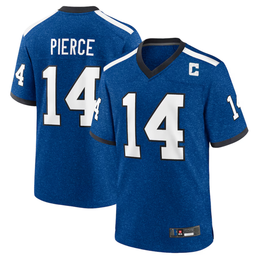 Fenge #14 Alec Pierce Player IN.Colts Indiana Nights Alternate Game Stitched Jerseys - Royal