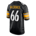 Fenge P.Steelers #66 Mason McCormick Black Game Jersey