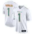 Fenge #1 Tua Tagovailoa Player M.Dolphins White Fashion Game Stitched Jerseys