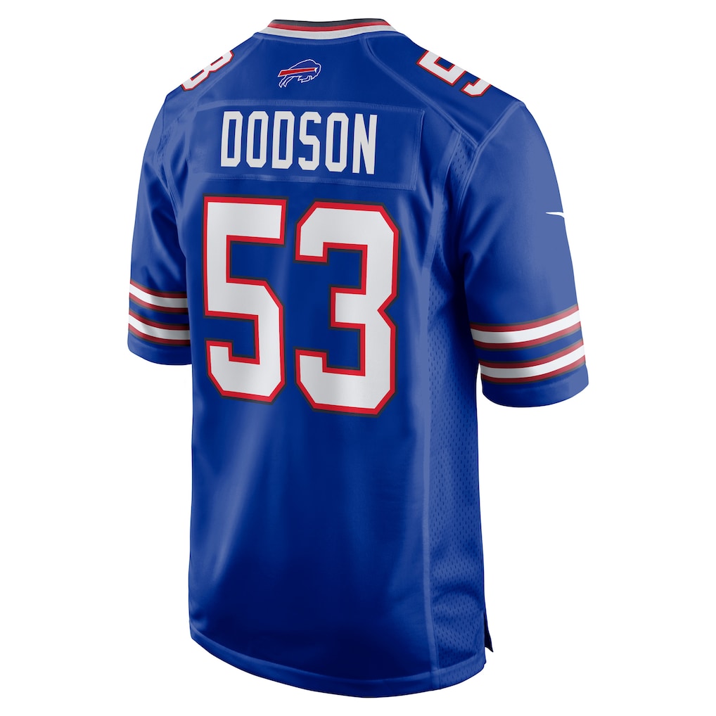 Fenge B.Bills #53 Tyrel Dodson Royal Team Game Jersey