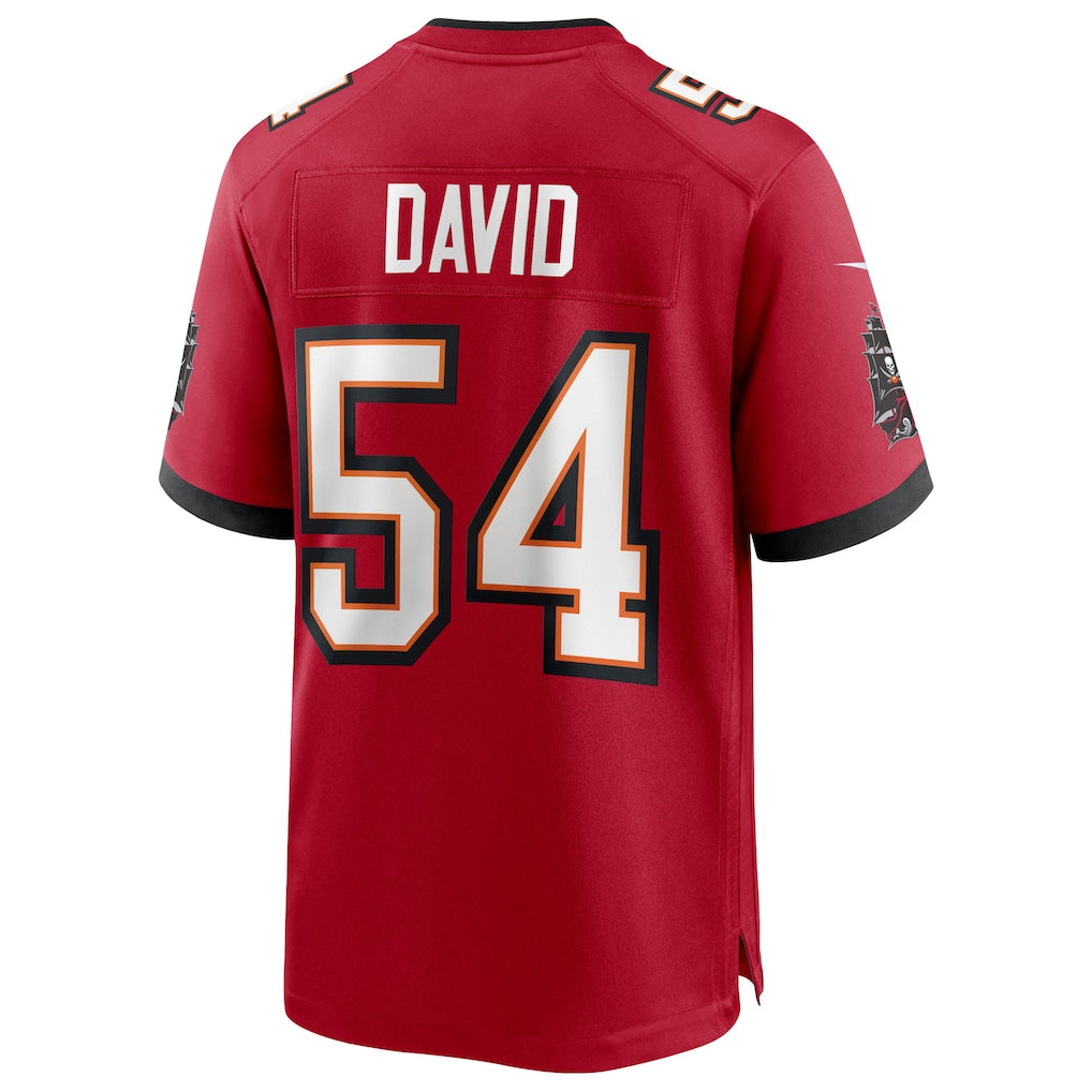 Fenge TB.Buccaneers #54 Lavonte David Red Game Jersey