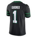 Fenge NY.Jets #1 Ahmad Sauce Gardner Legacy Black Alternate Vapor F.U.S.E. Limited Jersey