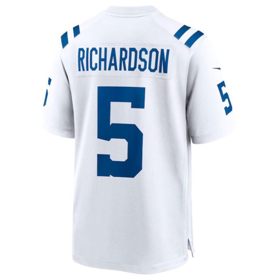 Fenge IN.Colts #5 Anthony Richardson White 2023 Draft First Round Pick Game Stitched Jerseys