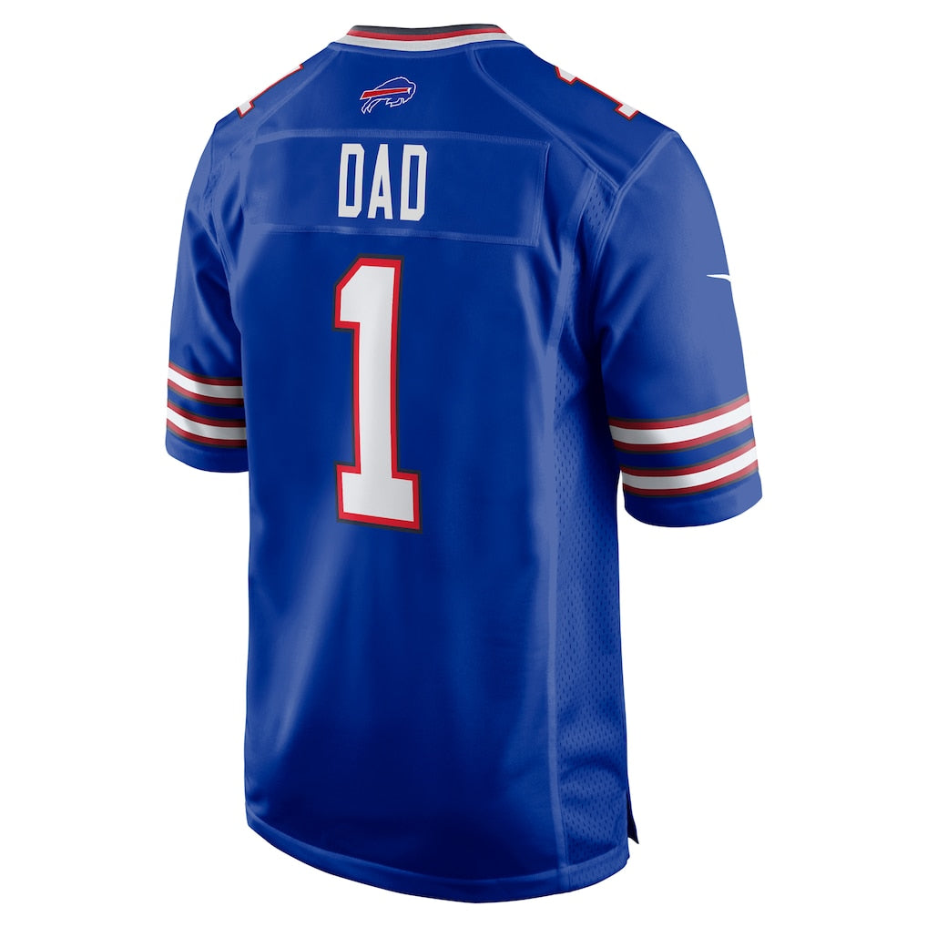 Fenge B.Bills #1 Dad Royal Game Jersey