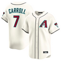 Fenge A.Diamondbacks #7 Corbin Carroll Player Cream Limited American Personalized Stitched Jerseys