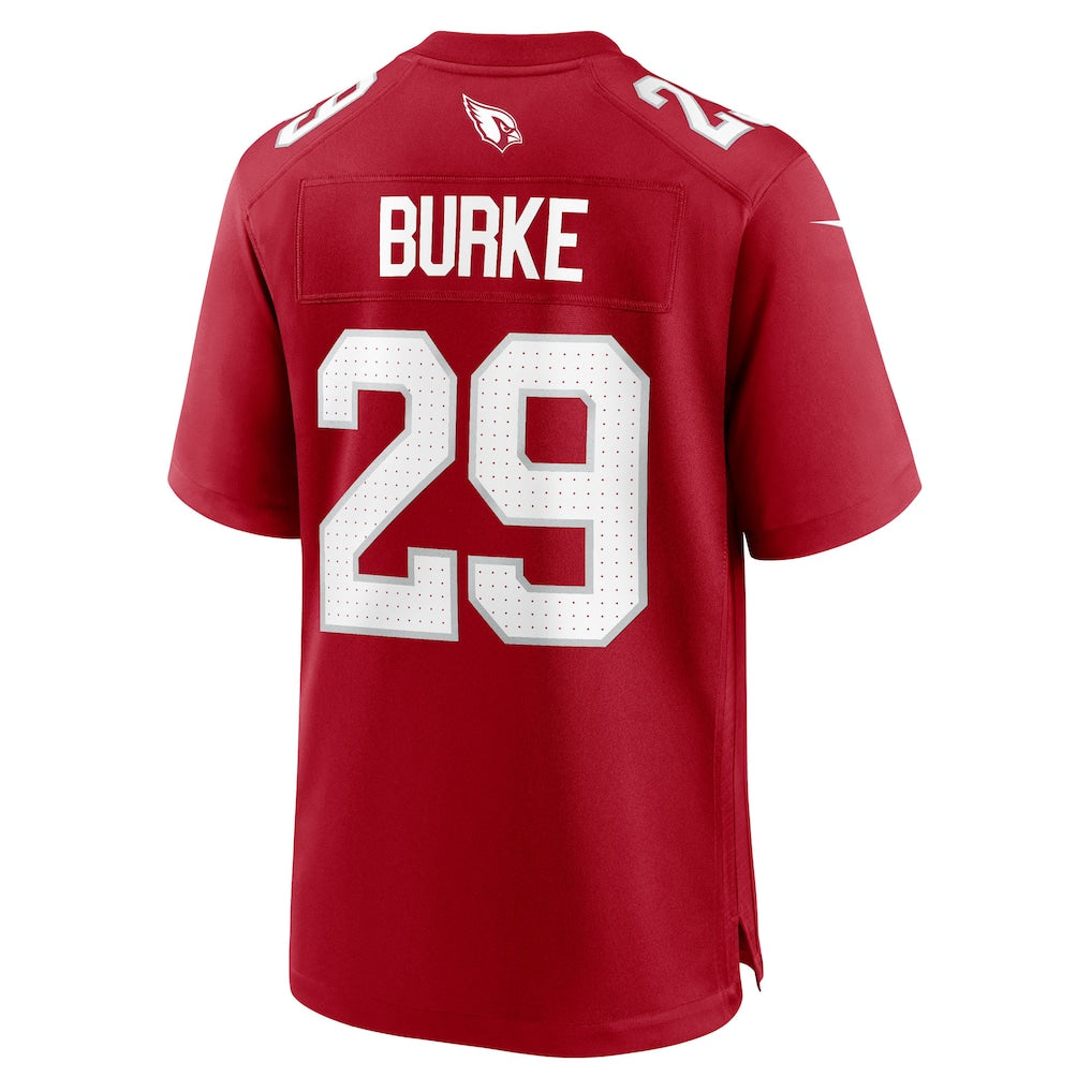 Fenge A.Cardinals #29 Denzel Burke Cardinal Team Game Jersey