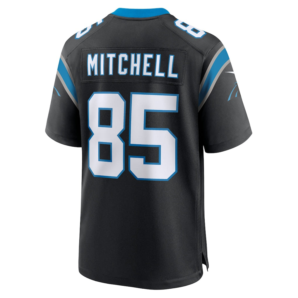 Fenge C.Panthers #85 James Mitchell Black Team Game Jersey