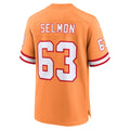 Fenge TB.Buccaneers #63 Lee Roy Selmon Creamsicle 50th Season Game Jersey