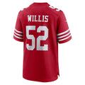 Fenge SF.49ers #52 Patrick Willis Scarlet Retired Player Game Jersey