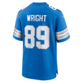 Fenge D.Lions #89 Brock Wright Blue Team Game Jersey