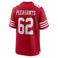 Fenge SF.49ers #62 Austen Pleasants Scarlet Team Game Jersey