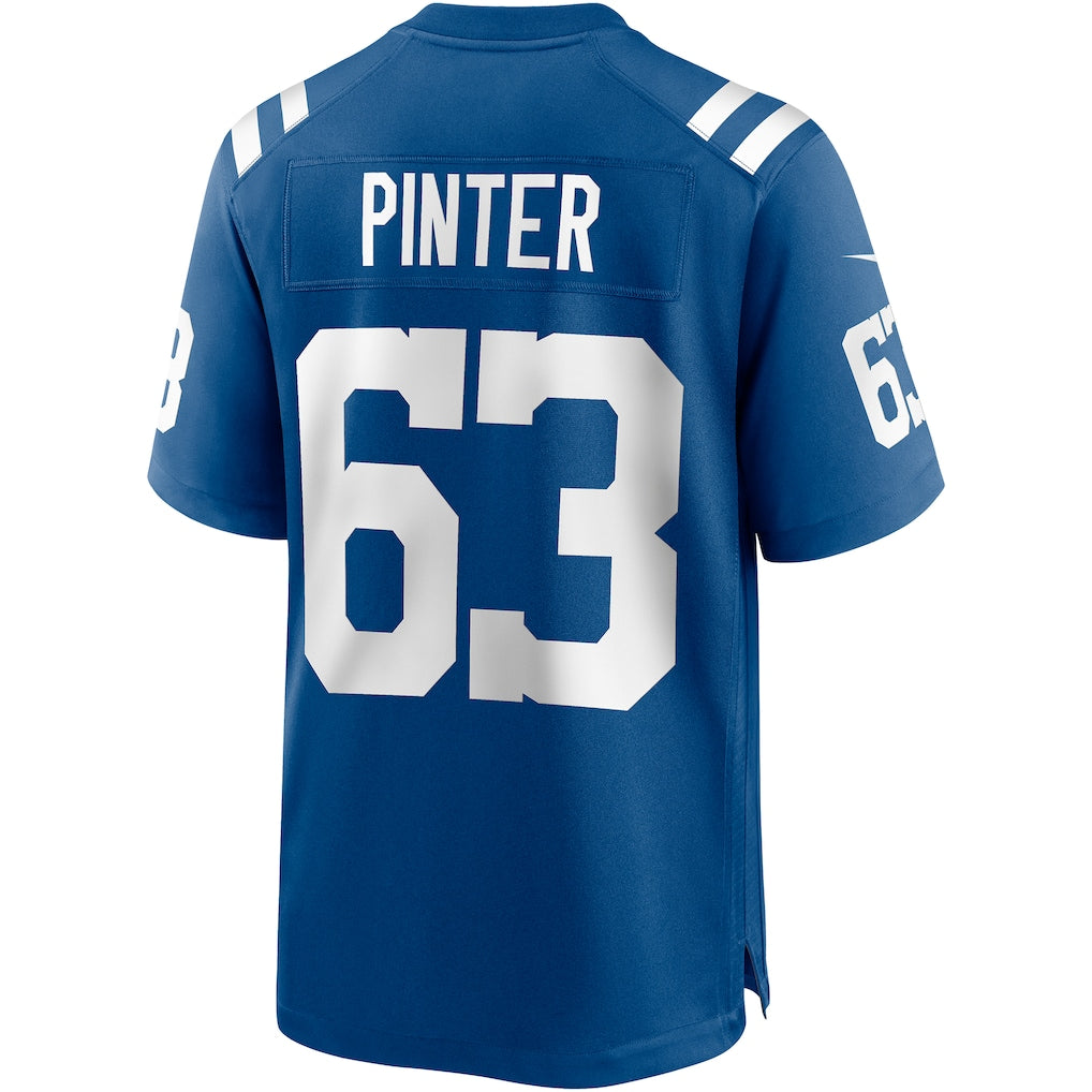 Fenge IN.Colts #63 Danny Pinter Royal Game Jersey