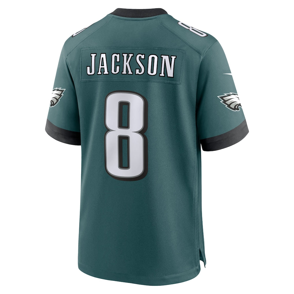 Fenge P.Eagles #8 Adoree' Jackson Midnight Green Team Game Jersey