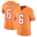 Fenge #6 Baker Mayfield Player TB.Buccaneers Orange Vapor F.U.S.E. Limited Stitched Jerseys