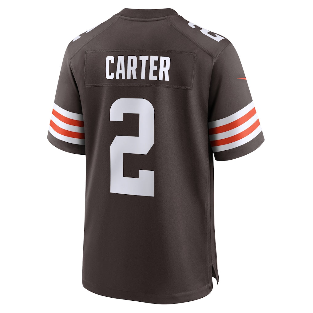 Fenge C.Browns #2 DeAndre Carter Brown Team Game Jersey