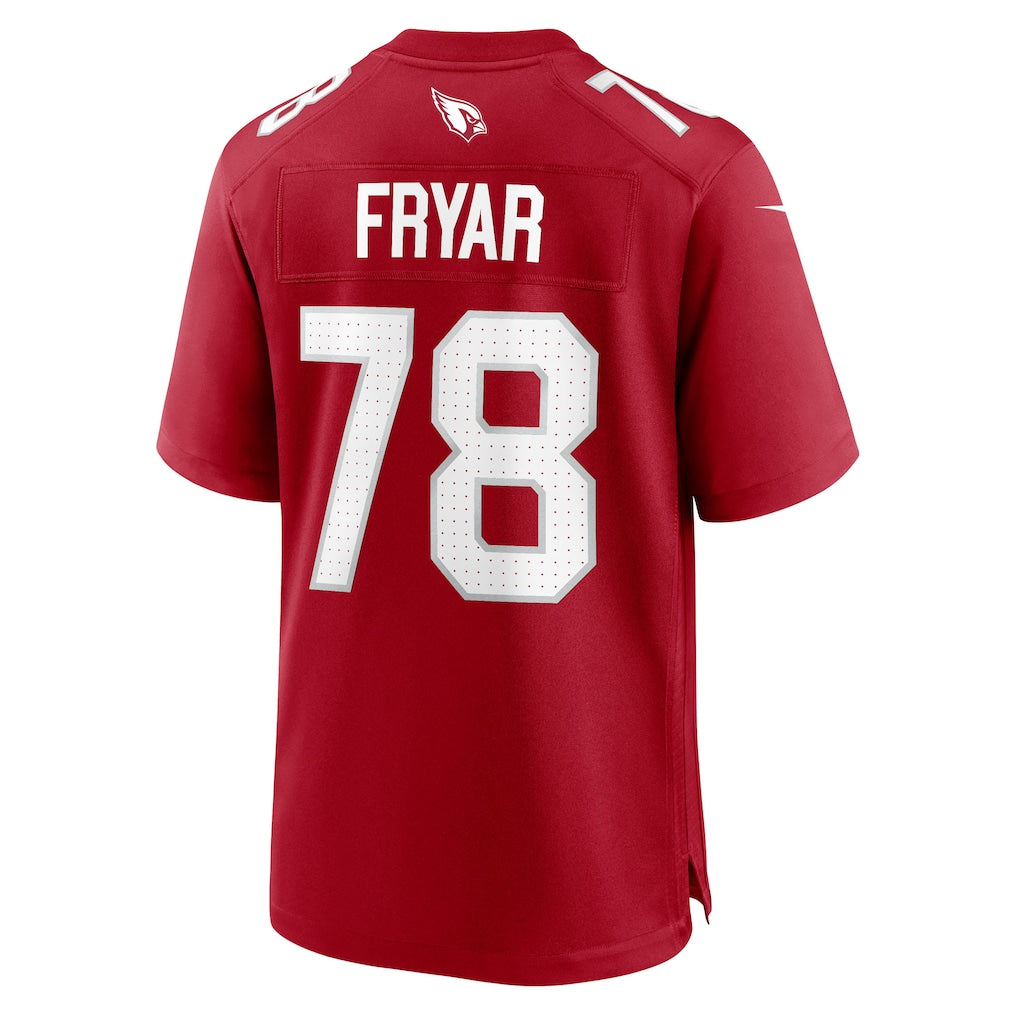 Fenge A.Cardinals #78 Josh Fryar Cardinal Team Game Jersey