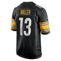 Fenge P.Steelers #13 Scotty Miller Black Game Jersey