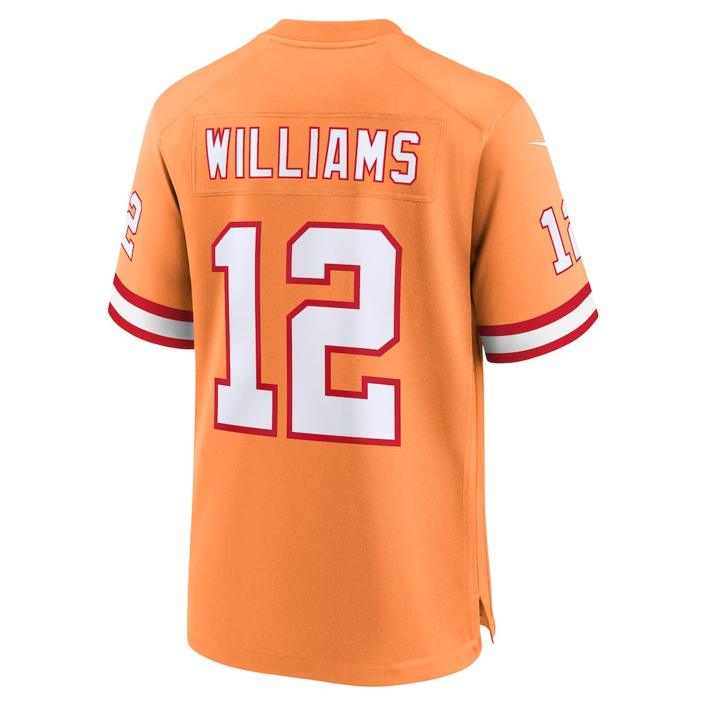 Fenge TB.Buccaneers #12 Doug Williams Creamsicle 50th Season Game Jersey