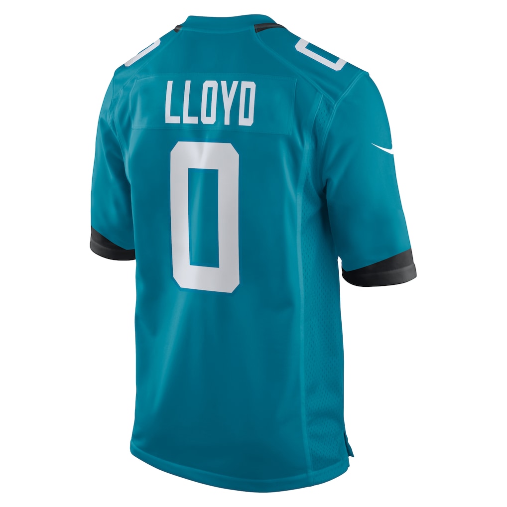 Fenge J.Jaguars #0 Devin Lloyd Teal Team Game Jersey