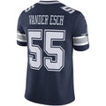 Fenge D.Cowboys #55 Leighton Vander Esch Navy Vapor Limited Player Jersey