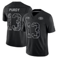 Fenge SF.49ers #13 Brock Purdy Player Black Limited 2026 Salute to Service Home Game Stitched Jerseys