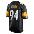 Fenge P.Steelers #94 Dean Lowry Black Game Jersey