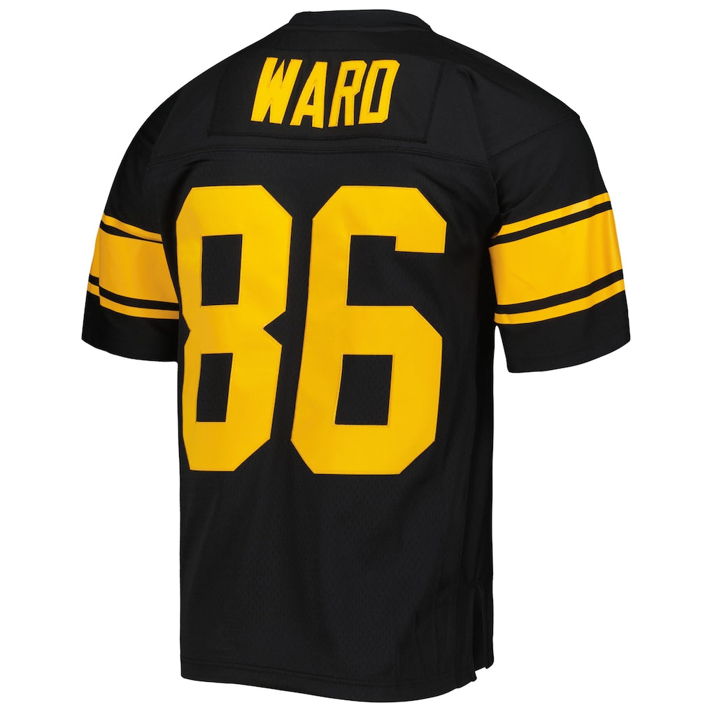 Fenge P.Steelers #86 Hines Ward Mitchell & Ness Black Legacy Replica Jersey