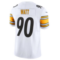 Fenge #90 T.J. Watt Player P.Steelers White Vapor F.U.S.E. Limited Stitched Jersey
