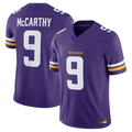 Fenge #9 J.J. McCarthy Player MN.Vikings Purple Vapor F.U.S.E. Limited Stitched Jerseys