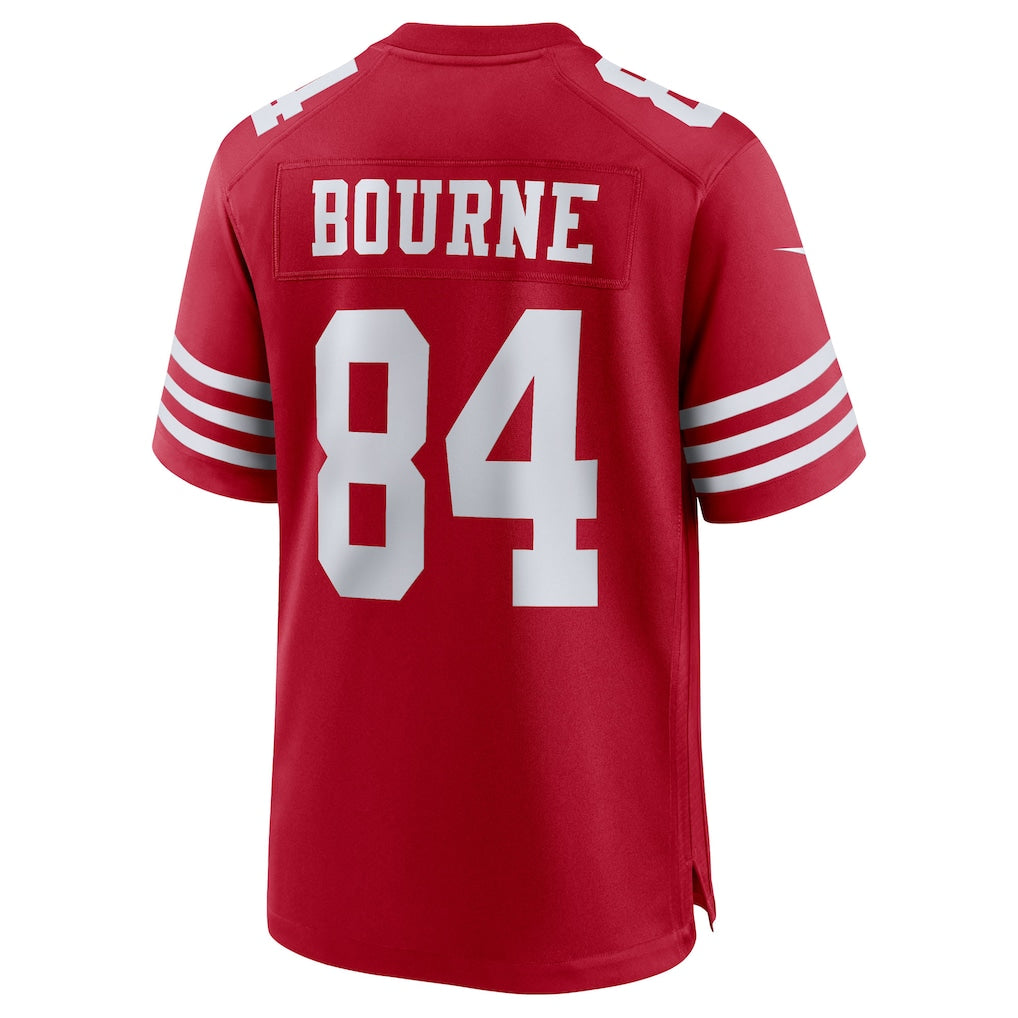 Fenge SF.49ers #84 Kendrick Bourne Scarlet Team Game Jersey