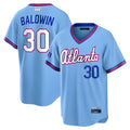 Fenge A.Braves #30 Drake Baldwin player Blue 2026 City Connect Stadium Stitched Jerseys
