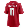 Fenge A.Cardinals #11 Larry Fitzgerald Cardinal Team Retired Game Jersey