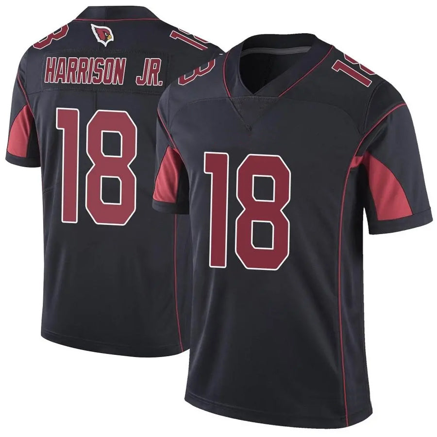 Fenge A.Cardinals #18 Marvin Harrison Jr. Player Black Vapor Limited Elite  Stitched Jerseys