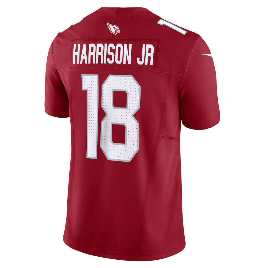 Fenge A.Cardinals #18 Marvin Harrison Jr. Player Cardinal Vapor F.U.S.E. Limited Stitched Jerseys