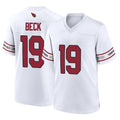 Fenge A.Cardinals #19 Carson Beck Player White Home Game Stitched Jerseys