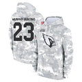 Fenge A.Cardinals #23 Sean Murphy-Bunting Player Camo Salute to Service Hoodies Stitched Jerseys