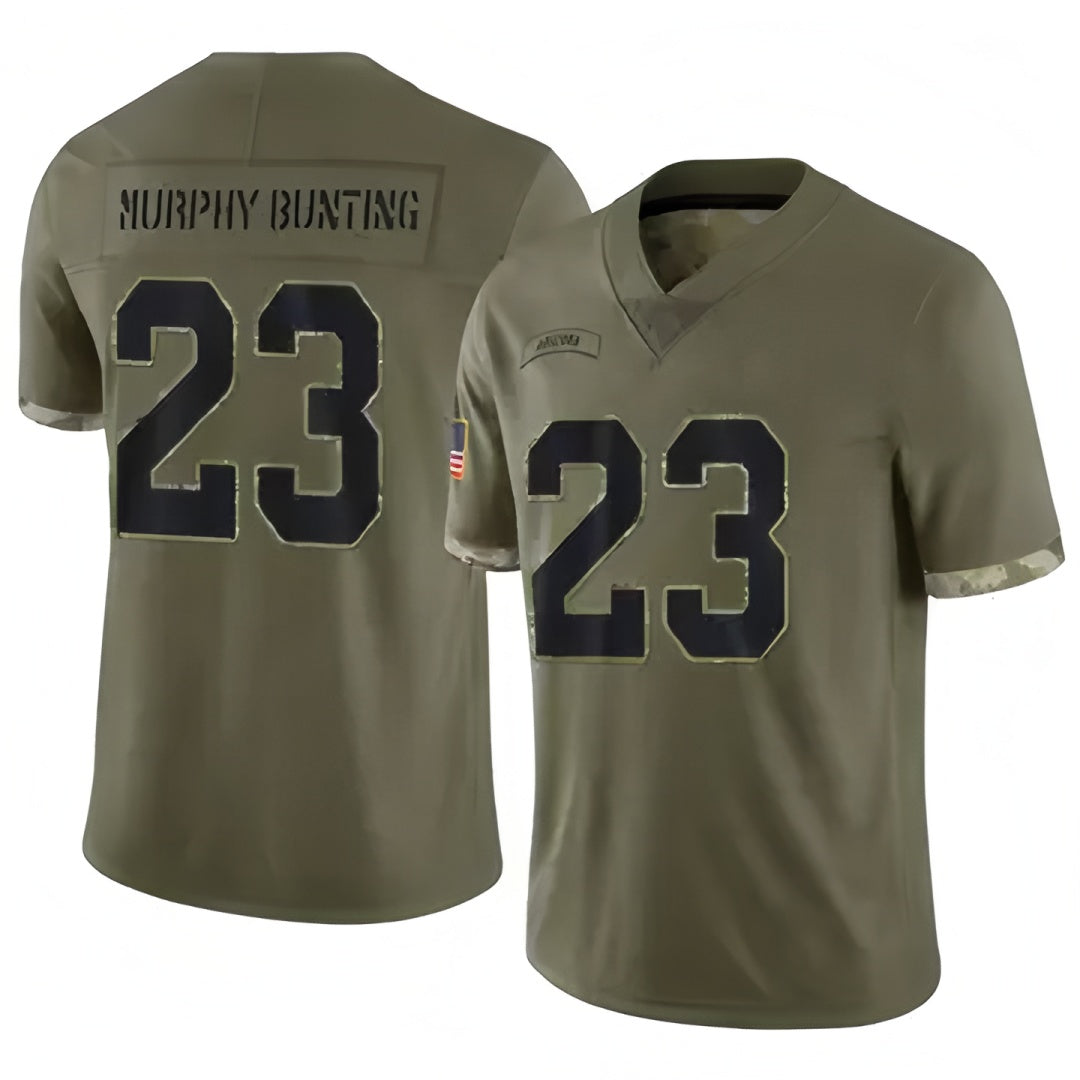 Fenge A.Cardinals #23 Sean Murphy-Bunting Player Olive Salute To Service Stitched Jerseys