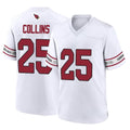 Fenge A.Cardinals #25 Zaven Collins Player White Home Game Stitched Jerseys