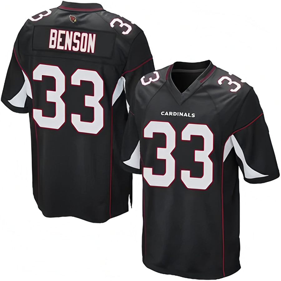 Fenge A.Cardinals #33 Trey Benson Player Black Alternate Game Stitched Jerseys