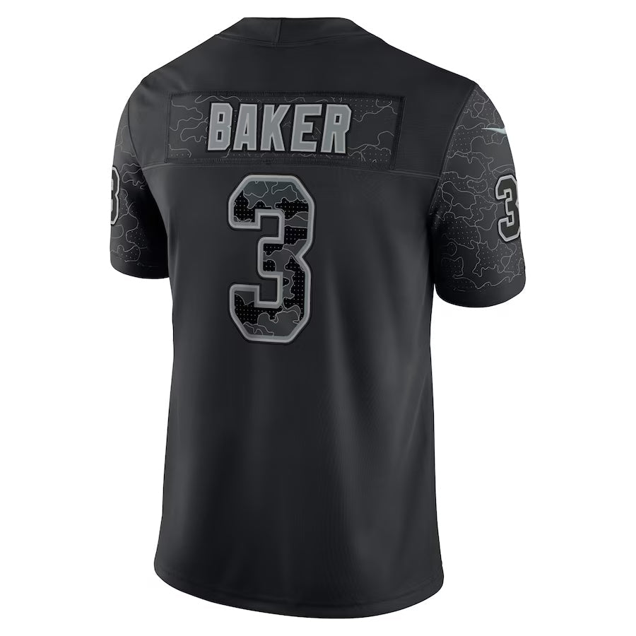 Fenge A.Cardinals #3 Budda Baker Player Black RFLCTV Limited Stitched  Jerseys