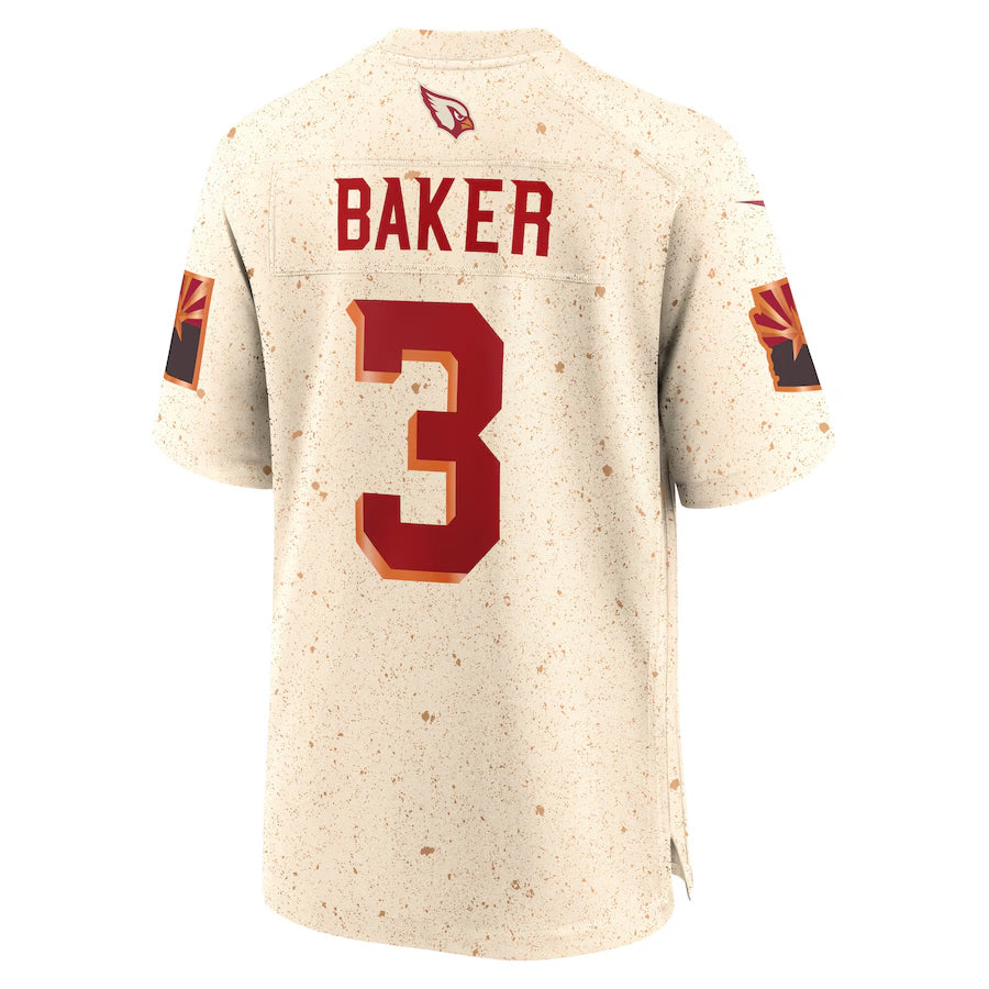 Fenge A.Cardinals #3 Budda Baker Player Rivalries Collection Game Stitched  Jerseys